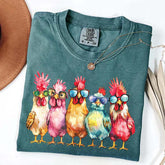 Funny Farmer Mothers Day Chicken T-Shirt