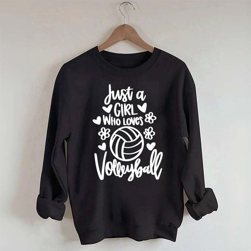 Floral Volleyball Sweatshirt