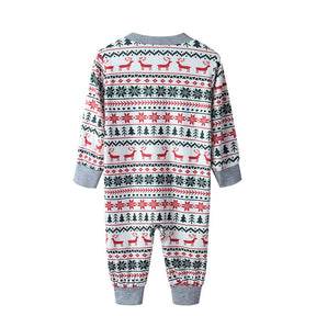 Family Matching Christmas Print Pajamas Sets