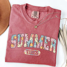 Cute Beach Vacation Summer Vibes T-Shirt