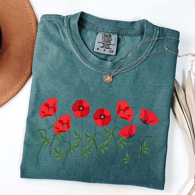 Red Poppies T-Shirt