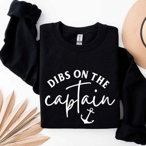 Dibs On The Captain Cute Sweatshirt