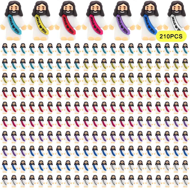 Pocket Jesus Loves You hurch Christmas Party Favors Baptism Gifts Figurines