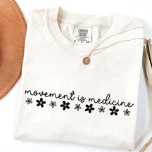 Movement Is Medicine Floral T-Shirt