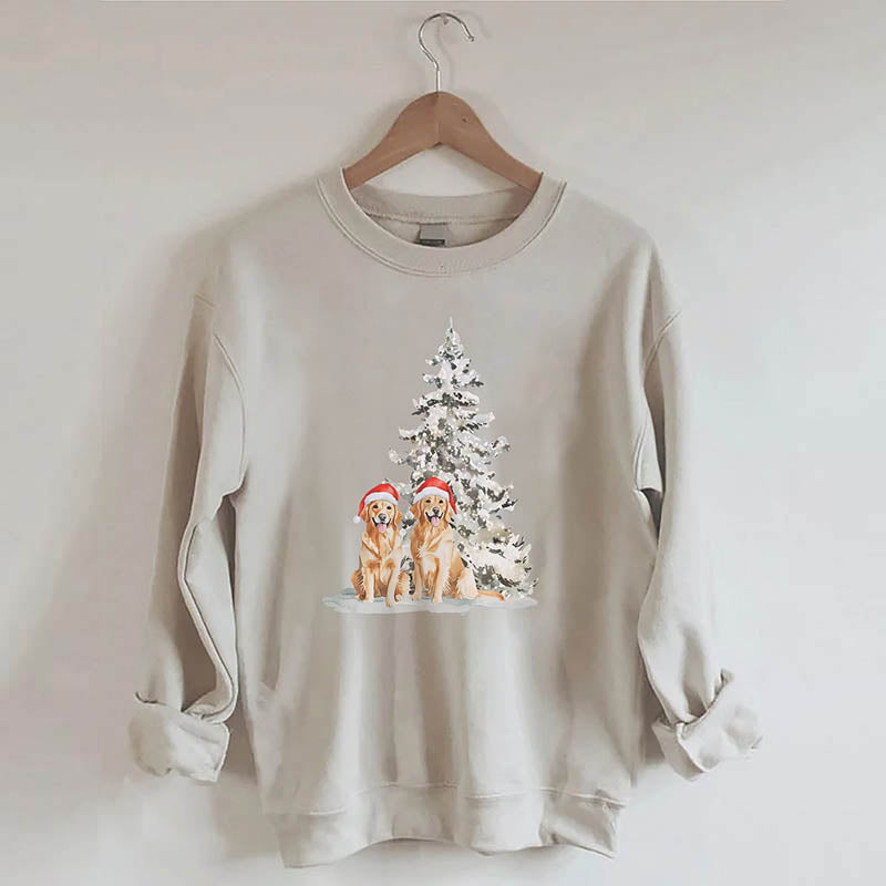 Christmas Golden Retriever Sweatshirt