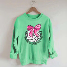 I Will Praise Him In His Courts Volleyball Sweatshirt