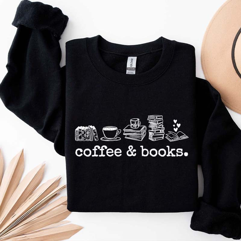 Coffee & Books Booktrovert Sweatshirt
