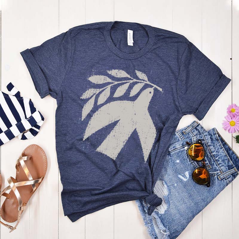 Boho Peace Bird T-Shirt