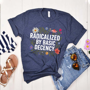 Progressive Floral Political T-Shirt