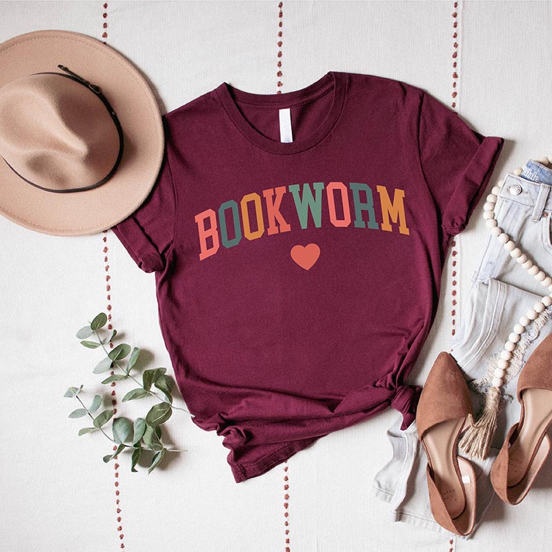 Bookworm Cute Book Lover T-Shirt