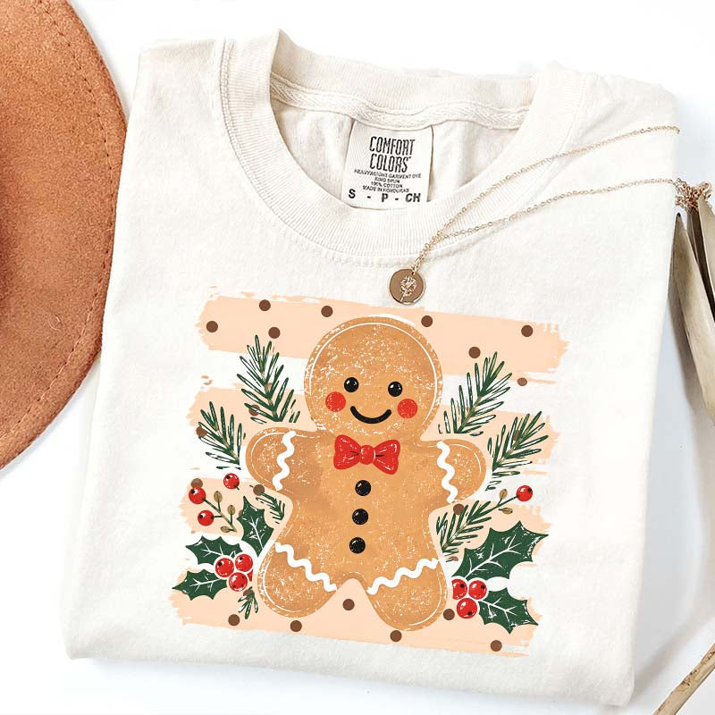 Gingerbread Cookie Christmas Xmas Holiday T-Shirt
