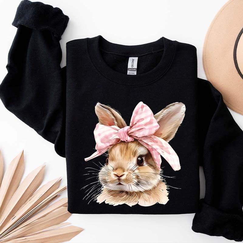 Pink Easter Bunny Sweatshirt