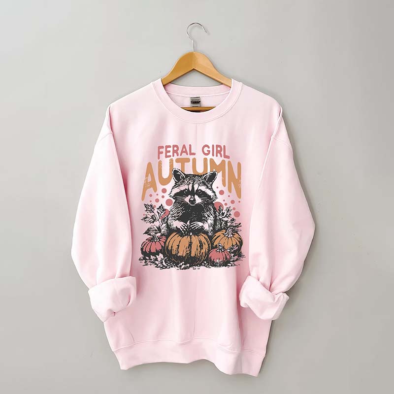 Feral Girl Autumn Sweatshirt