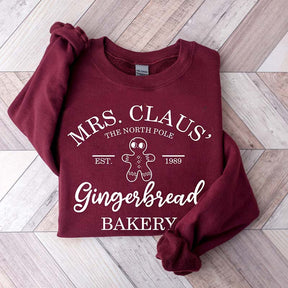 Santa Claus Gingerbread Christmas Sweatshirt