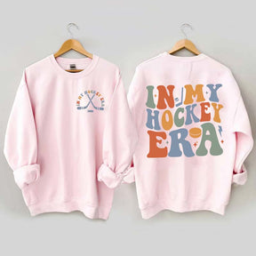 In My Hockey Mom Era Mama Sweatshirt