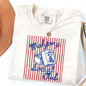 Mahjong Social Club Funny T-Shirt