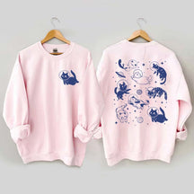 Cats in Space Sweatshirt