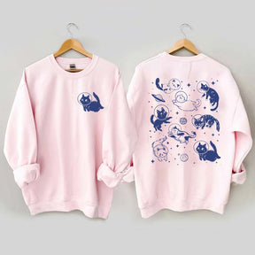 Cats in Space Sweatshirt
