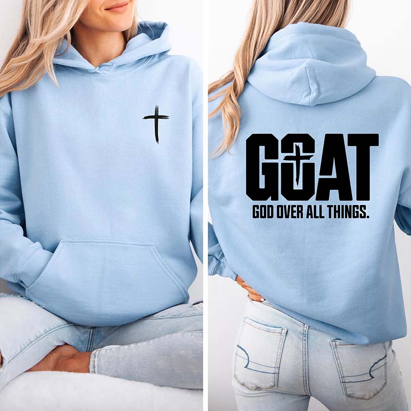 Goat God Over All Things Hoodie