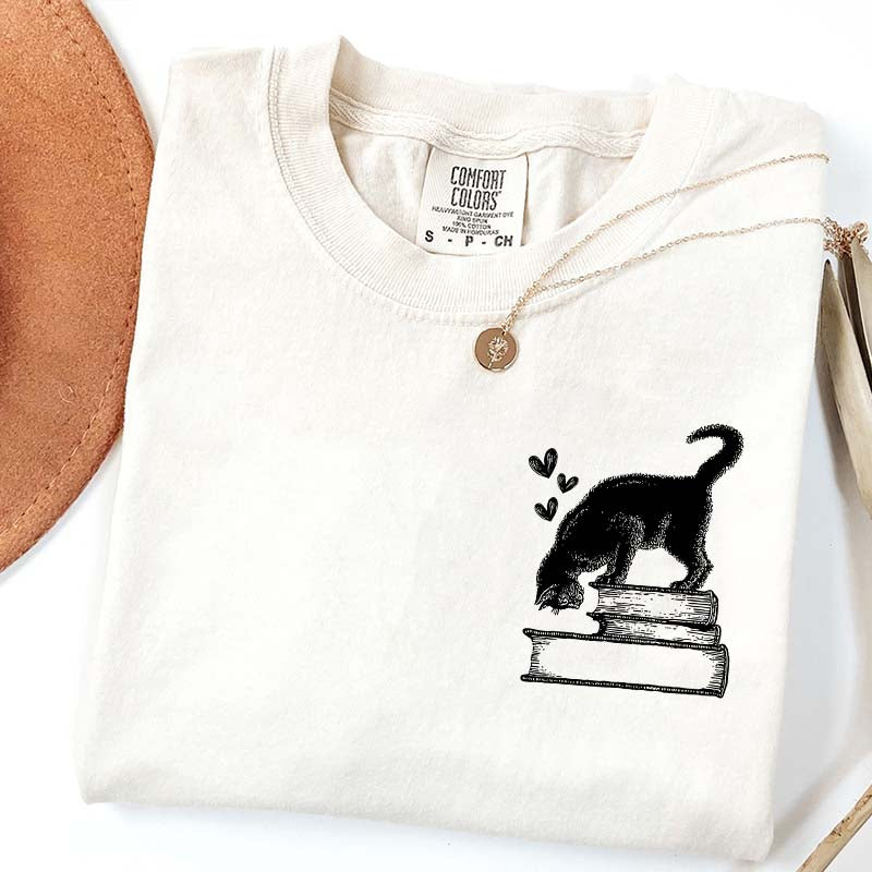 Cats Reading T-Shirt