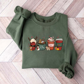 Christmas Coffee Sweatshirt