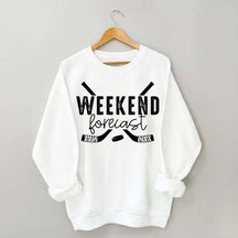 Weekend Forecast Hockey Sweatshirt