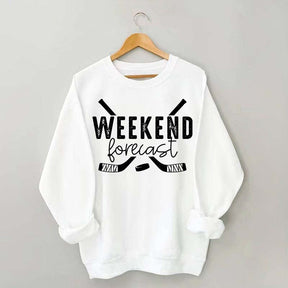 Weekend Forecast Hockey Sweatshirt