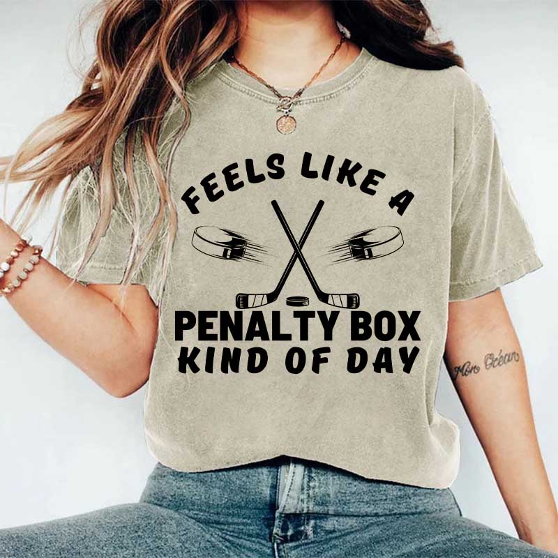 Funny Hockey Penalty Box T-Shirt