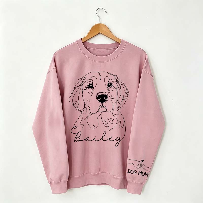 Personalized Pet Photo Dog Cat Sweatshirt