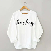 Minimalist Hockey Sweatshirt