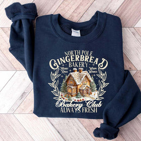 Gingerbread Christmas Houses Sweatshirt