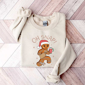 Oh Snap Gingerbread Sweatshirt