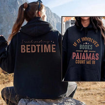Books and Pajamas Hoodie