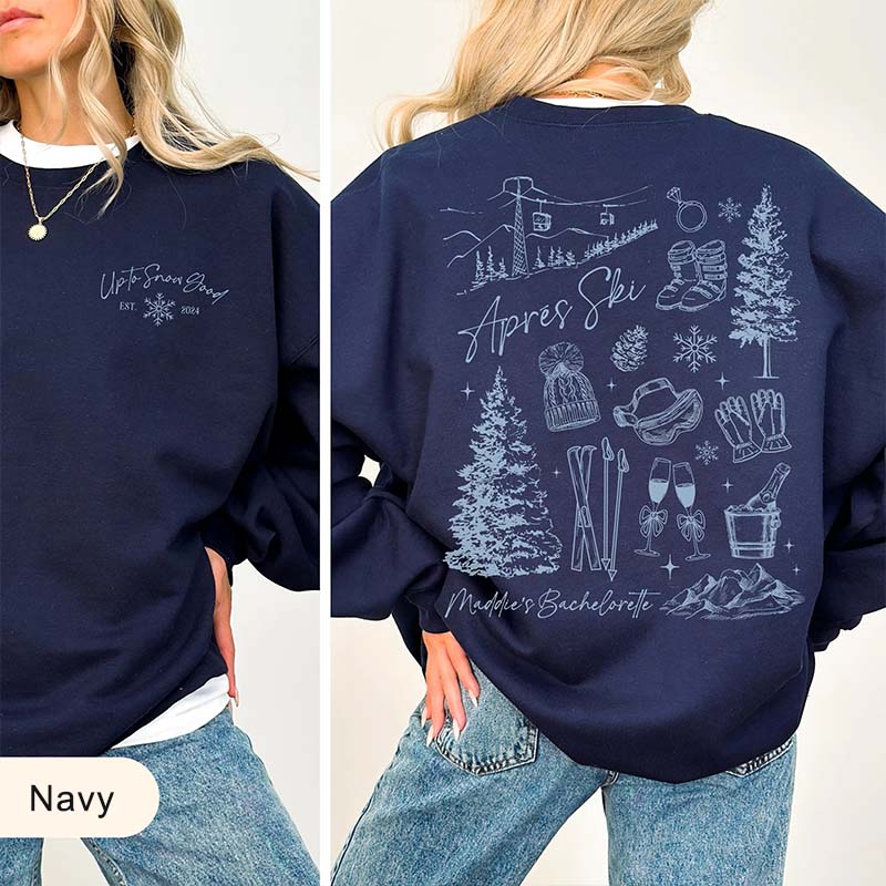 Winter Bachelorette Party Sweatshirt