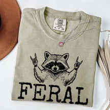 Feral Raccoon Girl T-Shirt