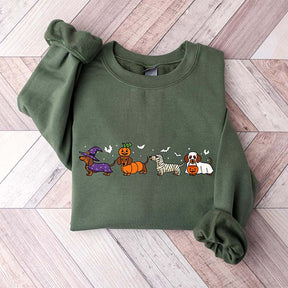 Dachshund Cute Ghost Dogs Sweatshirt