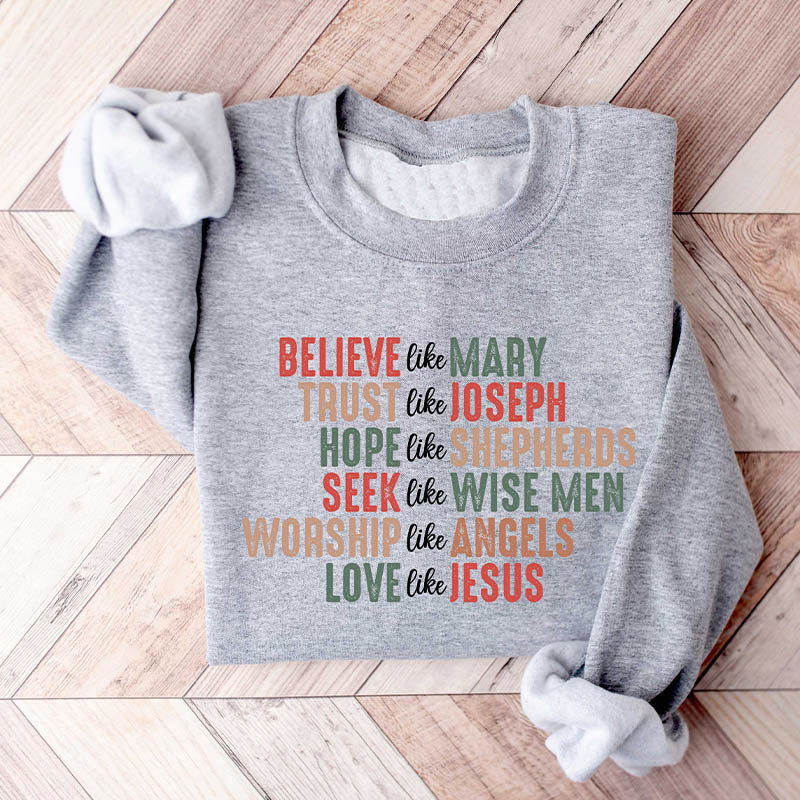 Faith Christmas Sweatshirt