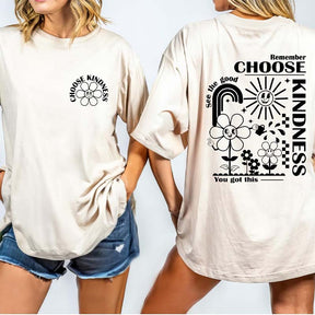Choose Kindness Motivational Teacher T-Shirt