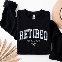 Floral Retired Est 2026 Sweatshirt