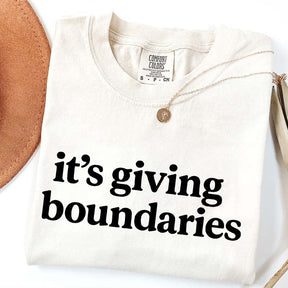 It's Giving Boundaries T-Shirt