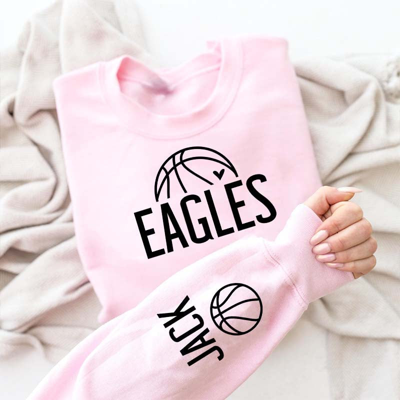 Custom Basketball Team Spirit Sweatshirt