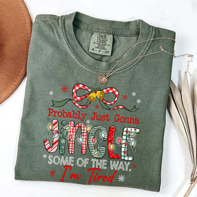 Comfort Colors Funny Christmas Jingle T-Shirt