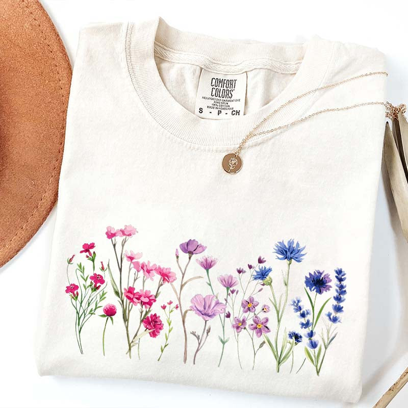 Cute Pride Wildflower T-Shirt