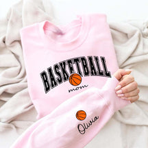 Custom Basketball Mom Cute Sweatshirt