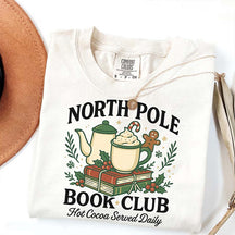 Comfort Colors Christmas Teacher Bookish T-Shirt