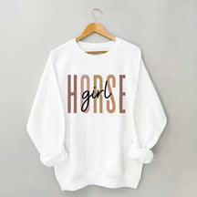 Horse Girl Lover Sweatshirt