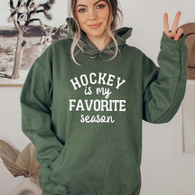 Hockey Is My Favorite Season Hoodie