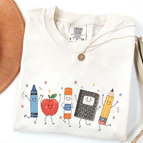Funny Teacher Life School Supplies T-Shirt