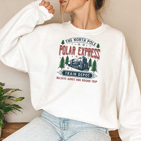 Polar Express Family Vacation Christmas Sweatshirt