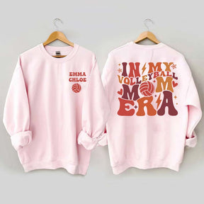 Personalized In My Volleyball Mom Era Sweatshirt